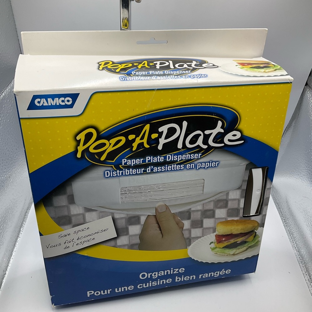 Pop A Plate - Paper Plate Dispenser